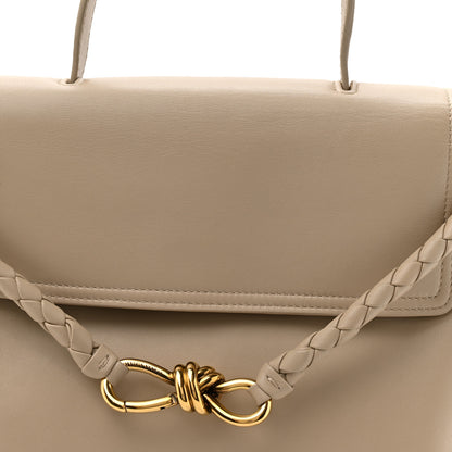 Bottega Veneta Silky Calfskin Medium Ciao Ciao Ecru 8 of 16