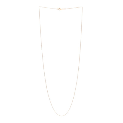 Tiffany 18K Rose Gold Chain Necklace 24" 3 of 5