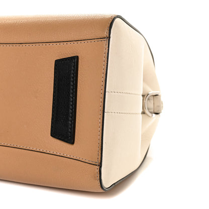 Givenchy Sugar Goatskin Small Tri-Color Antigona Light Brown Beige Black 7 of 9