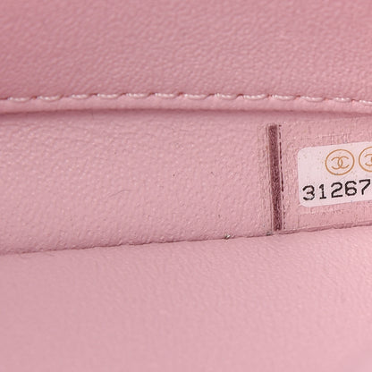 Chanel Lambskin Quilted Small Trendy CC Flap Dual Handle Bag Light Pink 9 of 10