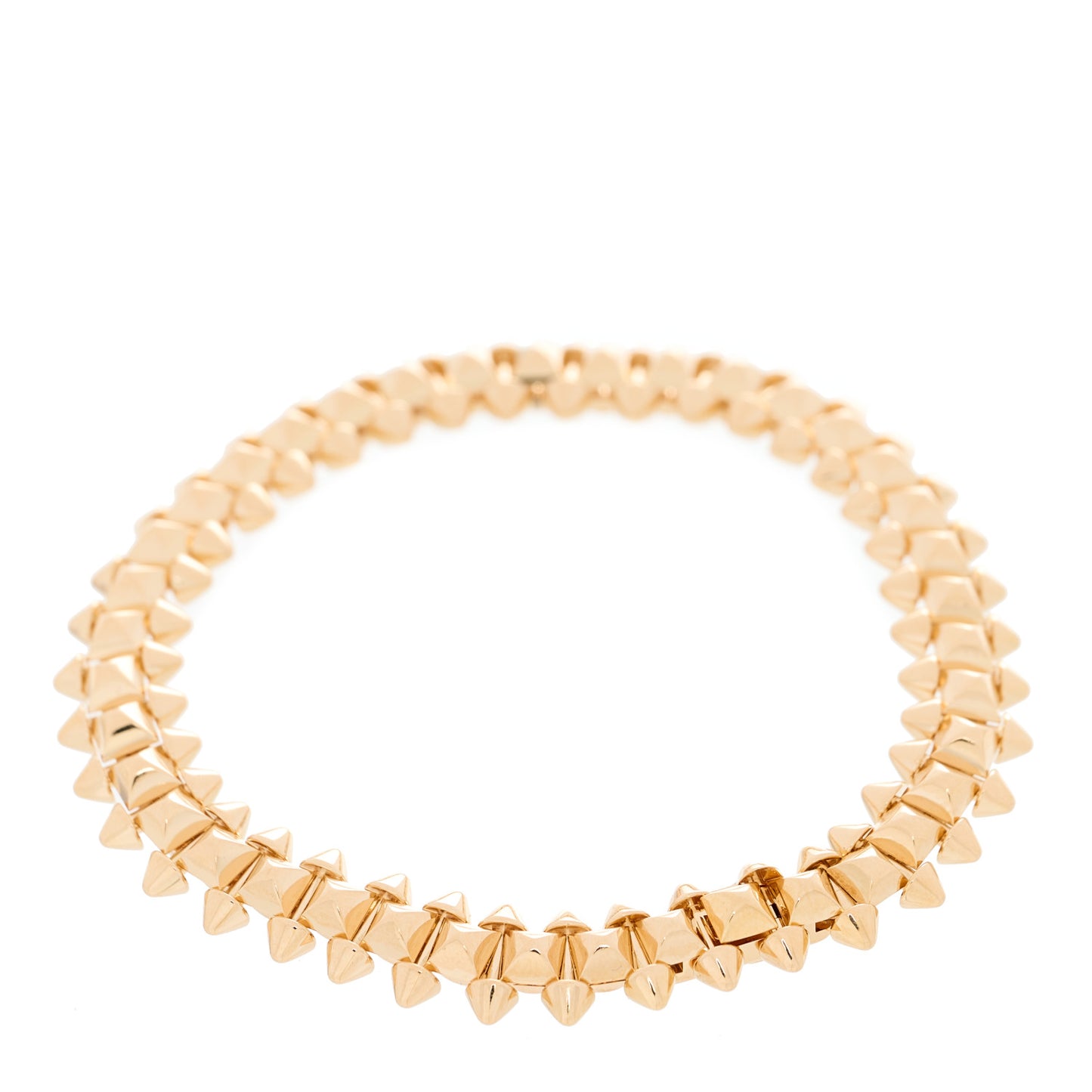 18K Pink Gold MM Clash De Cartier Flexible Bracelet 14