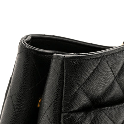 Chanel Caviar Quilted Large Shopping Tote Black 16 of 16