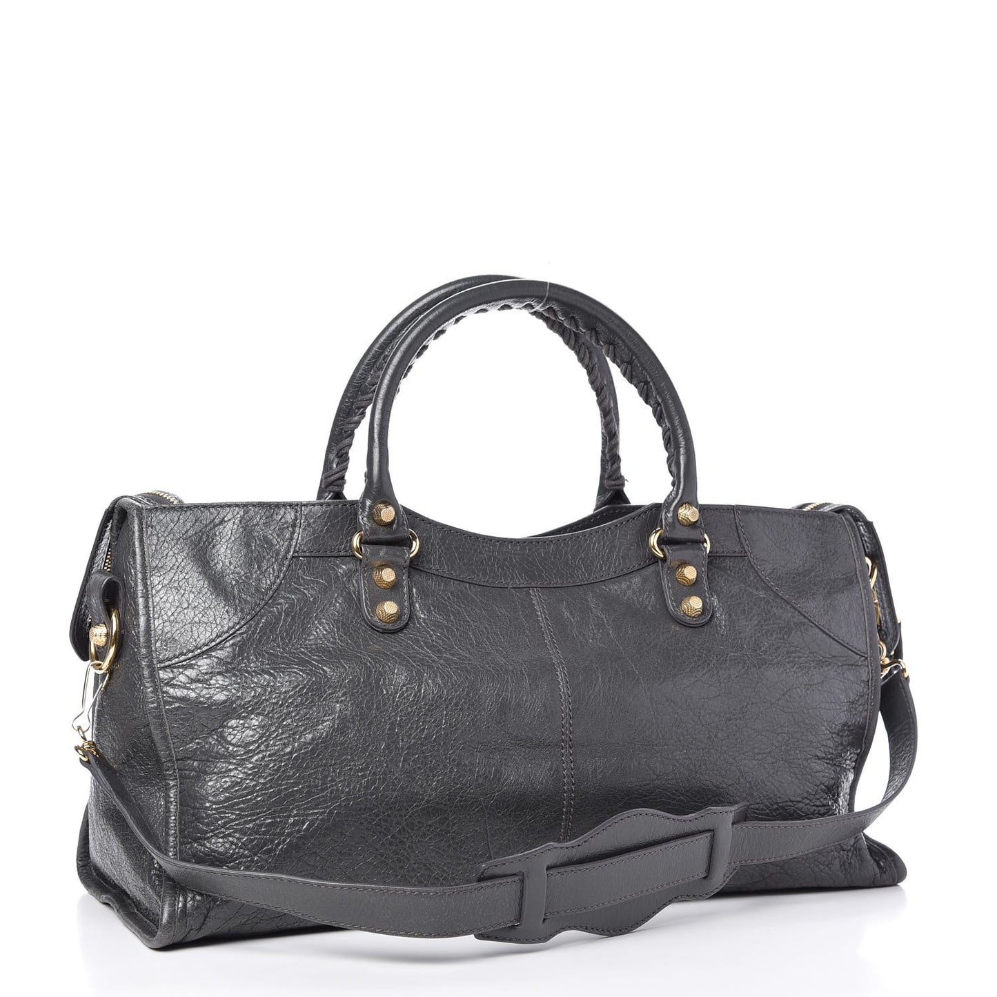 Agneau Giant 12 Gold Hardware Part Time Gris Fossile