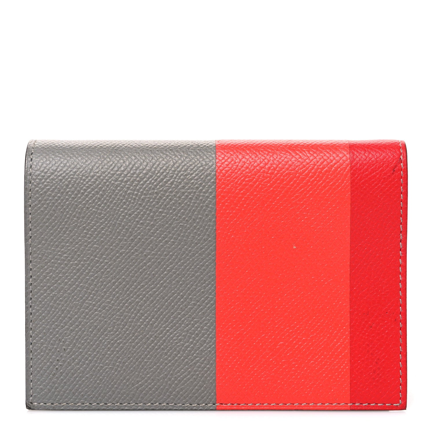 Hermes Epsom Tri-Color Vision II Agenda Cover Gris Mouette Rose Jaipur Rouge Casaque 1 of 7