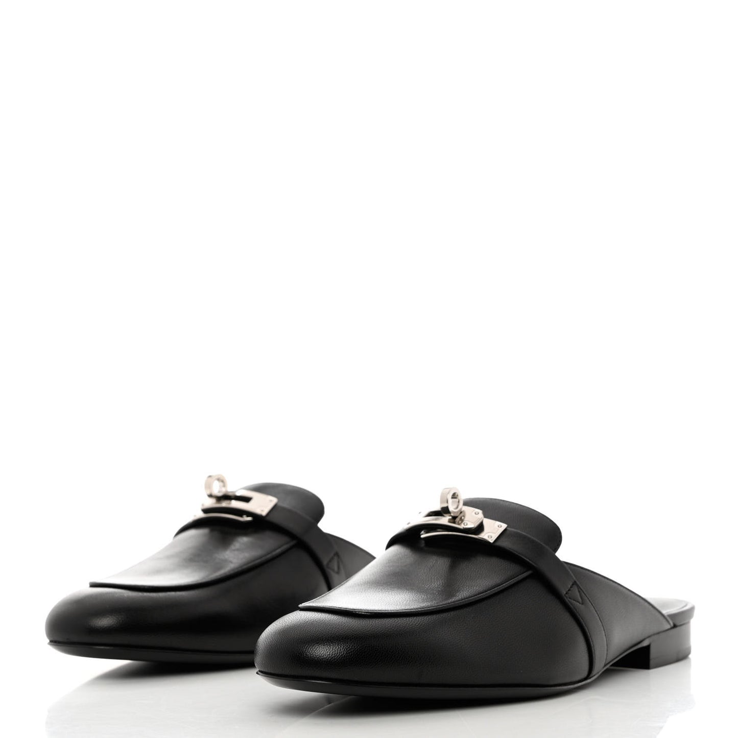 Goatskin Oz Mules 37 Black