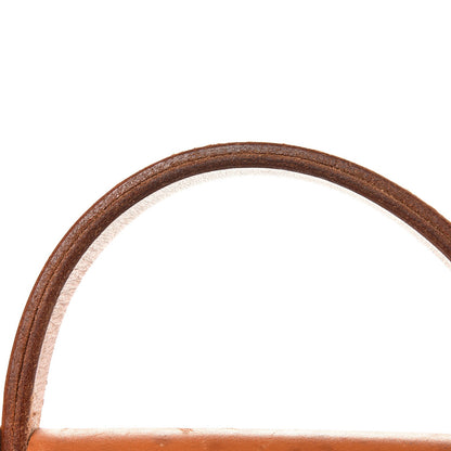 Hermes Toile Vache Calfskin Herbag 30 PM Bag Black 11 of 11