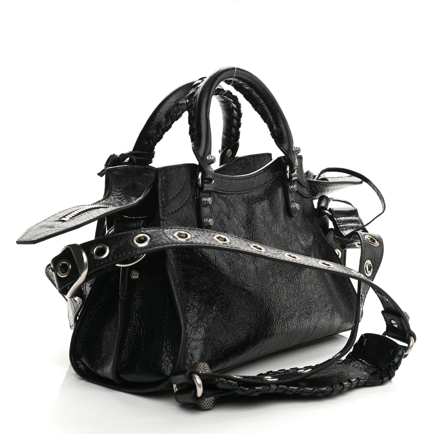 Agneau Arena Neo Cagole Handbag XS Black