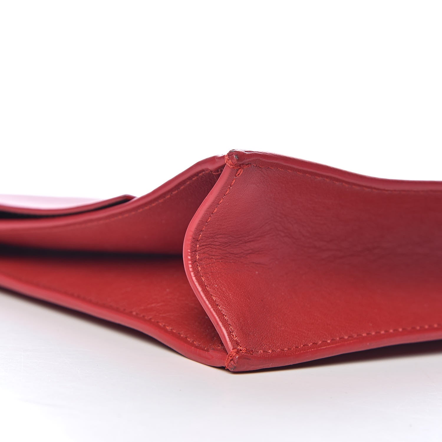 Proenza Schouler Lambskin Small Lunch Bag Clutch Red 11 of 13