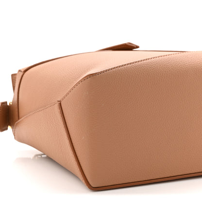 Loewe Grained Calfskin Small Puzzle Edge Bag Toffee 8 of 9