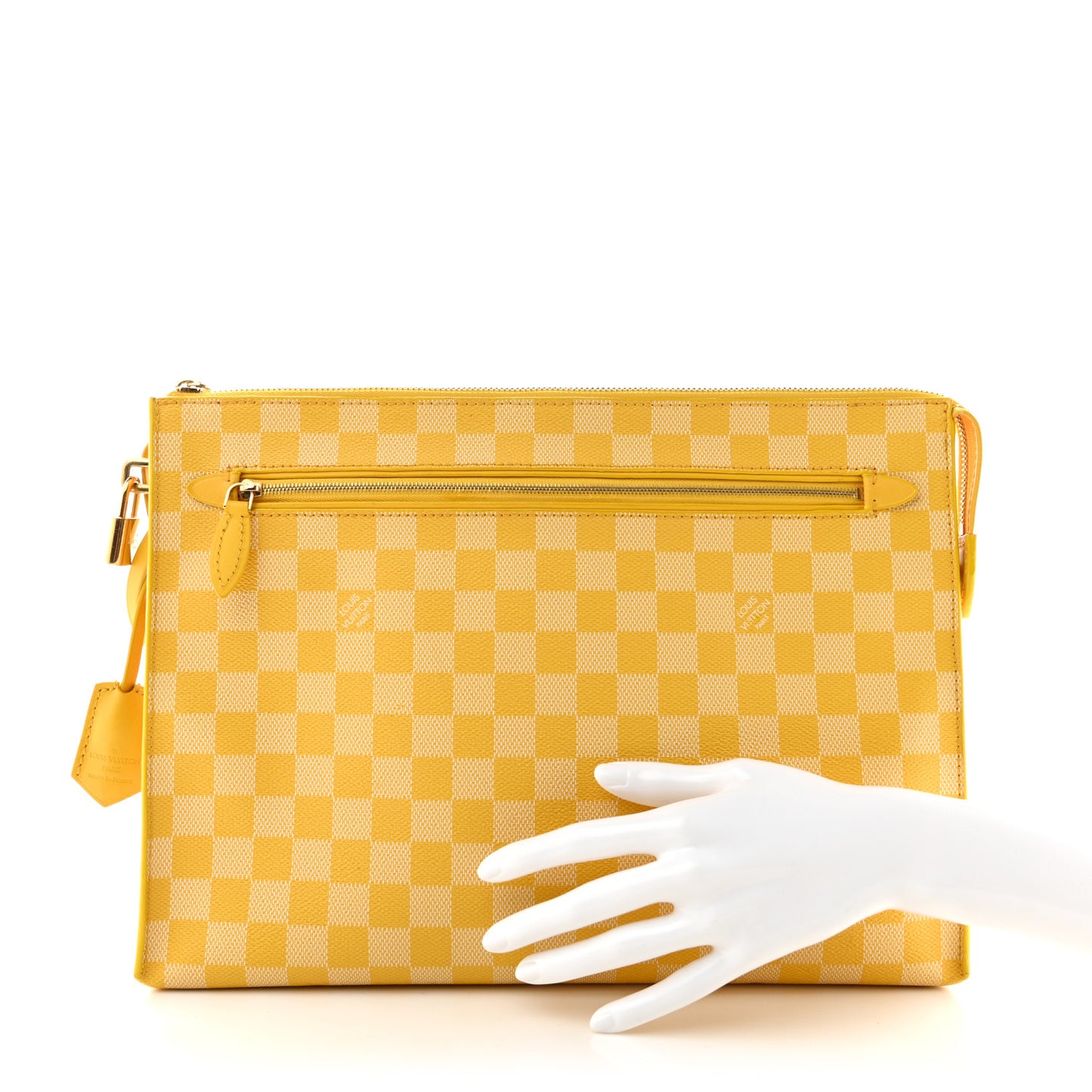 Damier Couleurs Kit Clutch Mimosa