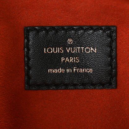 Louis Vuitton Lambskin Embossed Monogram Coussin BB Black 8 of 10