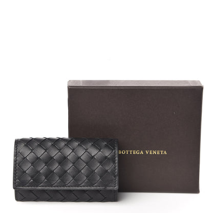 Bottega Veneta Nappa Intrecciato Card Holder Black 8 of 8