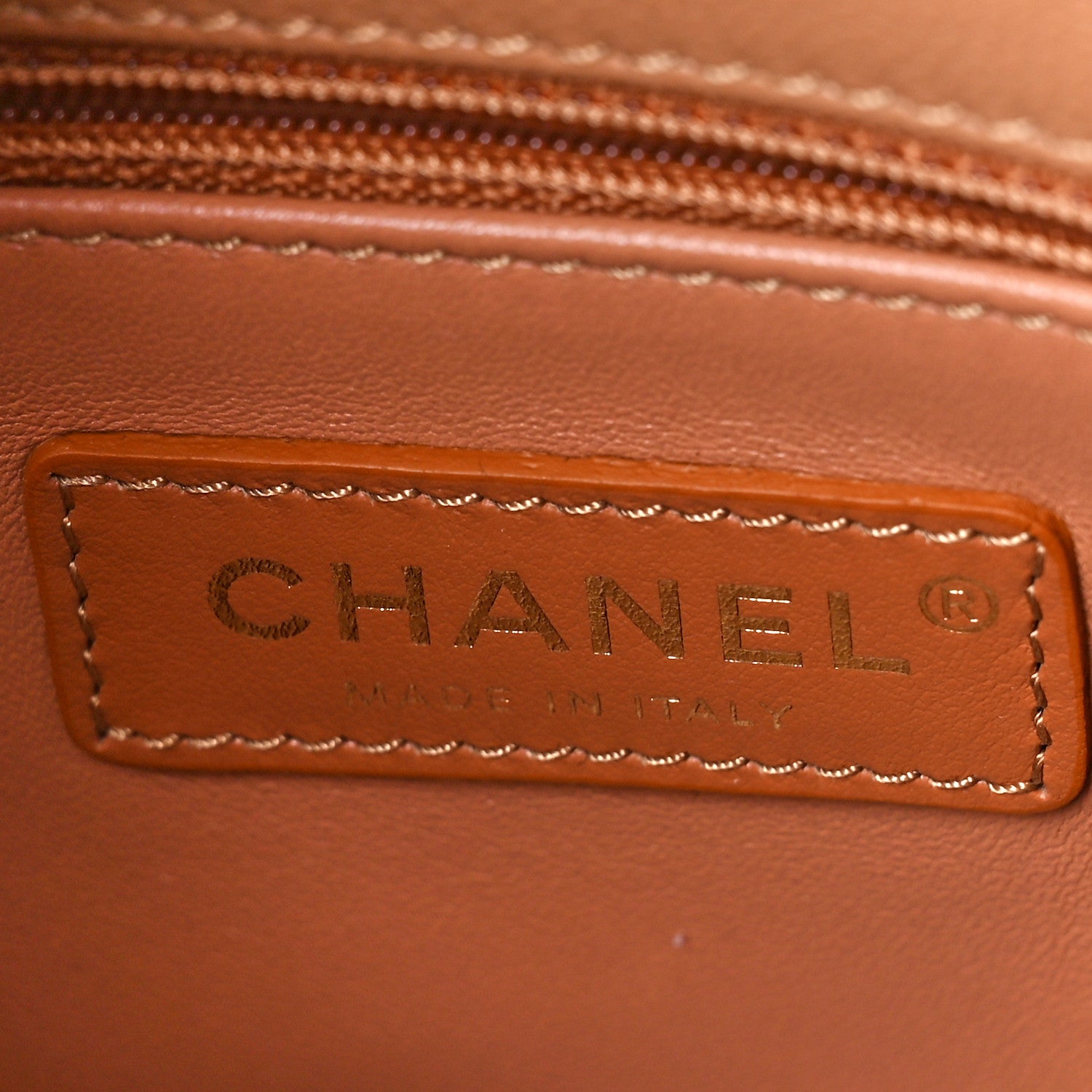 Chanel Caviar Quilted Mini Coco Handle Flap Brown 5 of 9