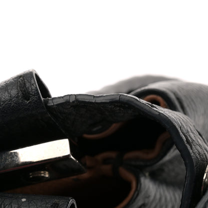 Fendi Cuoio Romano Selleria Bi-Color Medium Peekaboo Iconic Satchel Black Mou 13 of 13