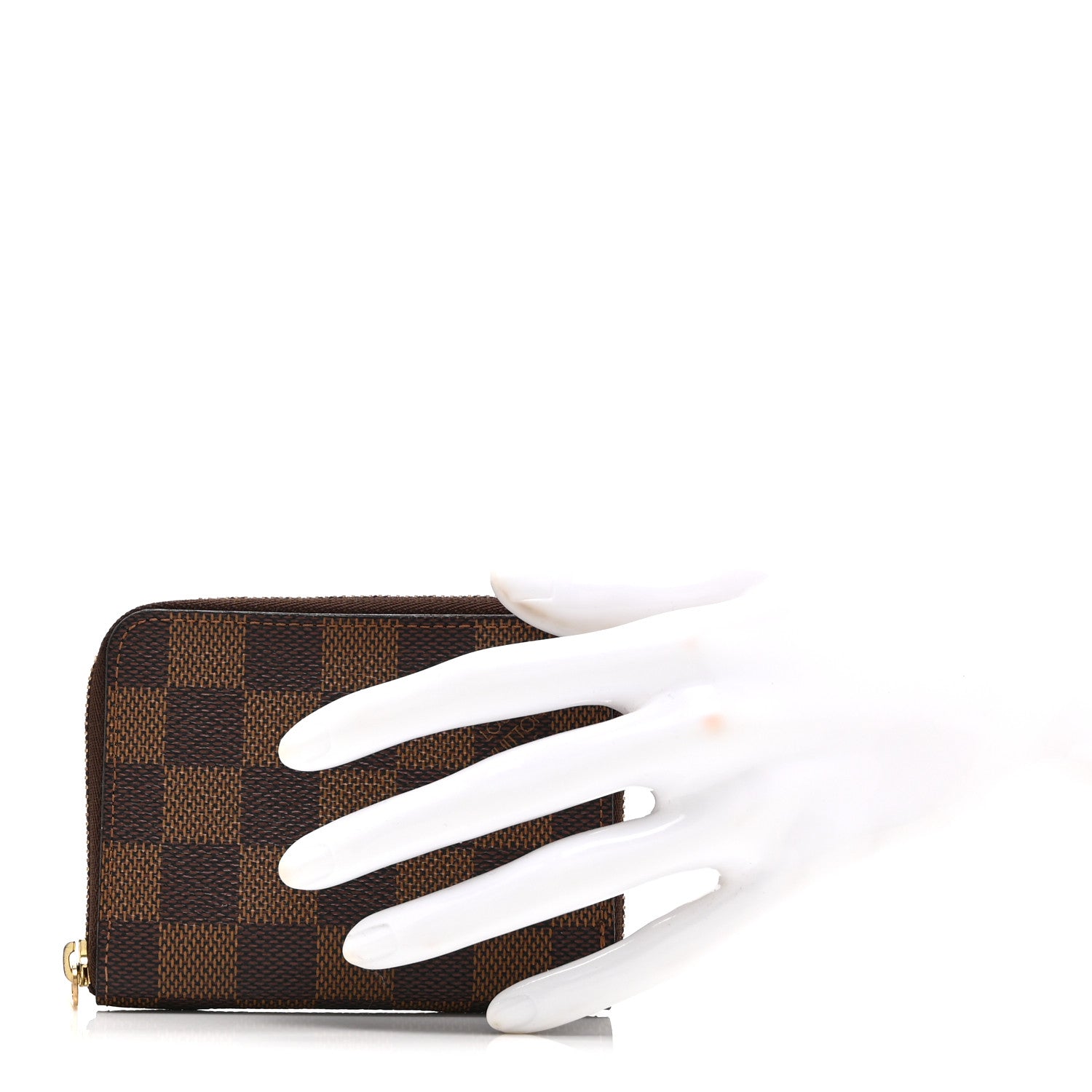 Louis Vuitton Damier Ebene Zippy Coin Purse 2 of 9