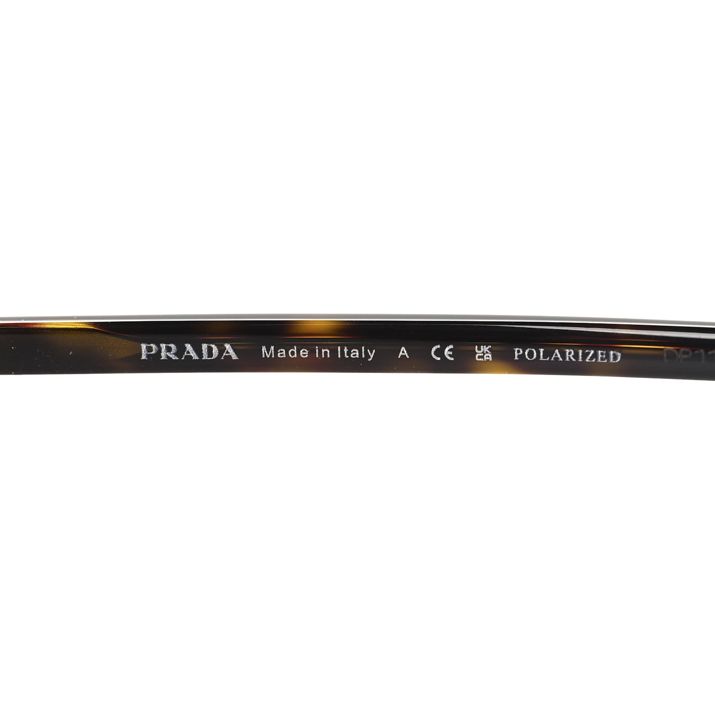 Metal Logo Sunglasses SPR 58Y Gold Tortoise
