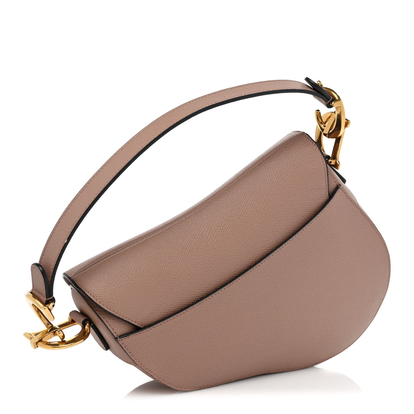 Grained Calfskin Saddle Bag Fard