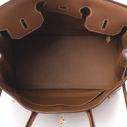 Hermes Togo Birkin 35 Gold 4 of 9