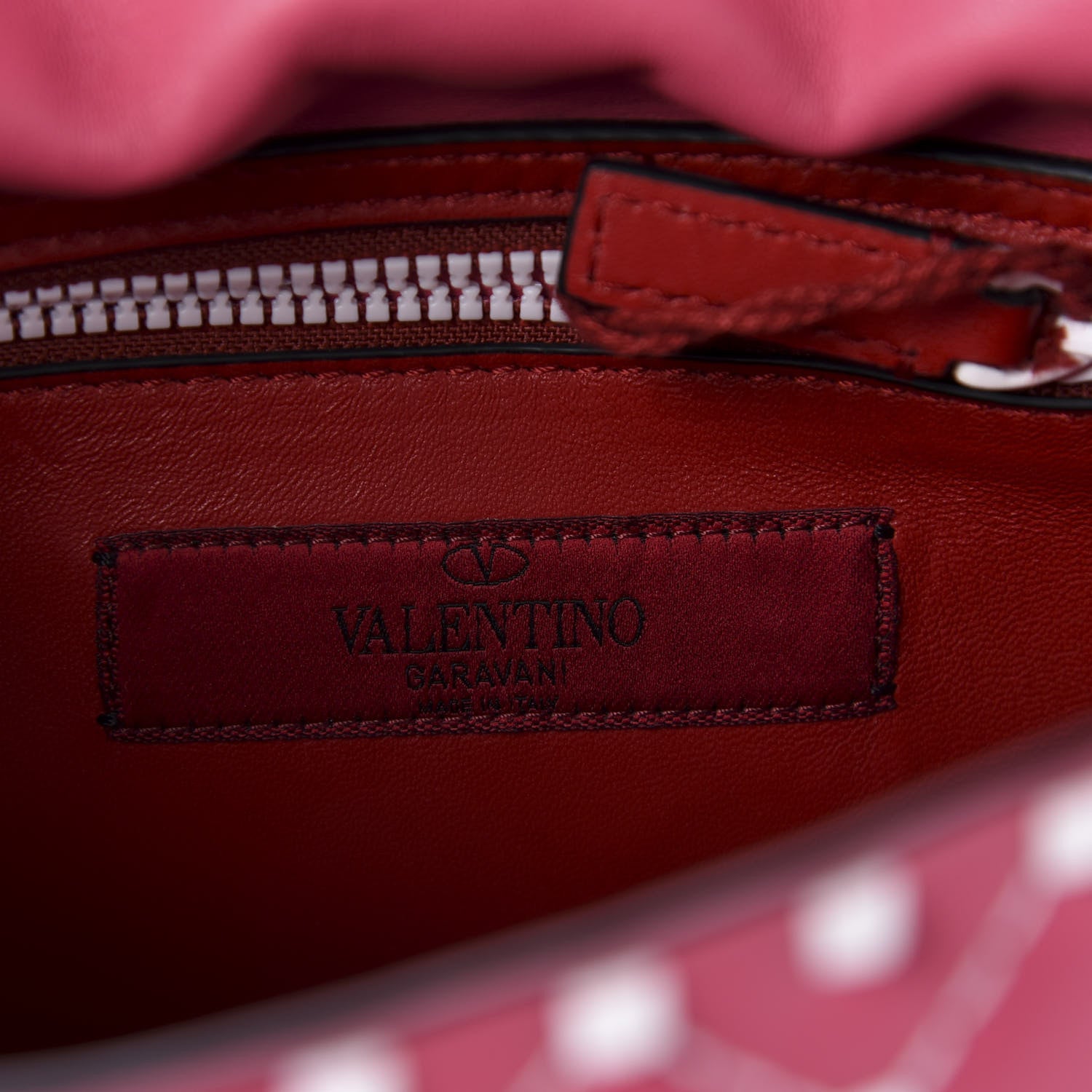 Valentino Garavani Lambskin Medium Free Rockstud Spike Shoulder Bag Shadow Pink 8 of 10