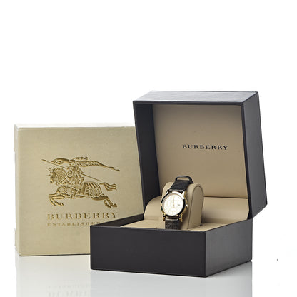 Burberry Stainless Steel Calfskin 28mm The City Quartz Watch Gold BU1875 11 of 11