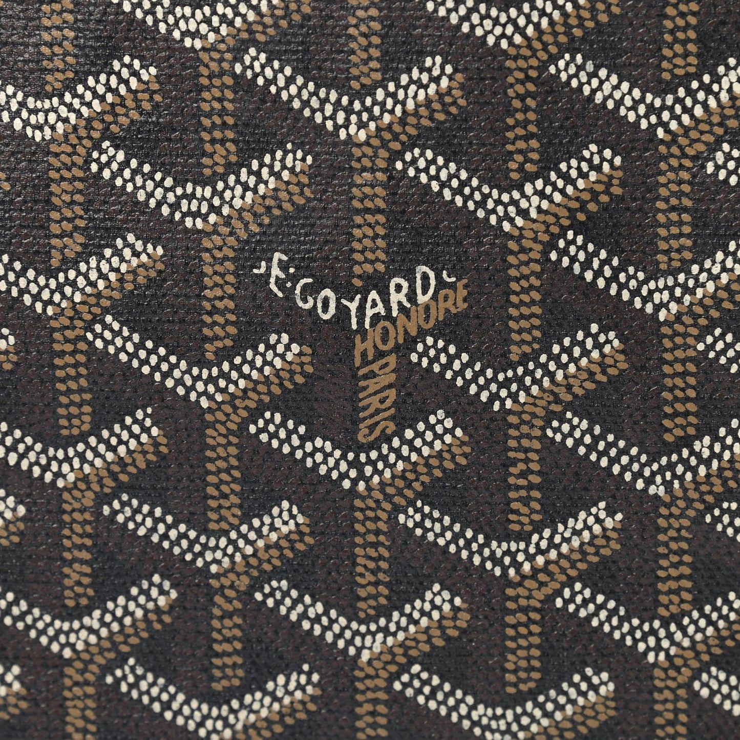 Goyardine Saint Louis PM Black Gold
