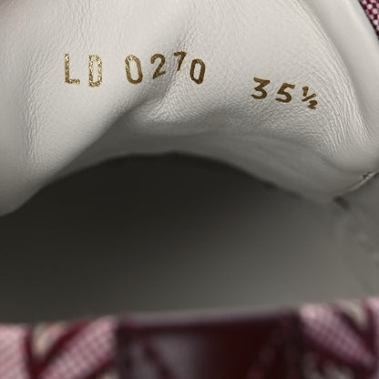 Louis Vuitton Jacquard Since 1854 Stellar Sneakers 35.5 Bordeaux 6 of 8