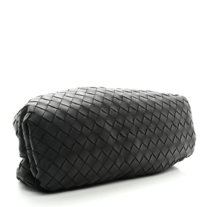 Bottega Veneta Nappa Maxi Intreccio The Pouch Oversized Clutch Black 4 of 10