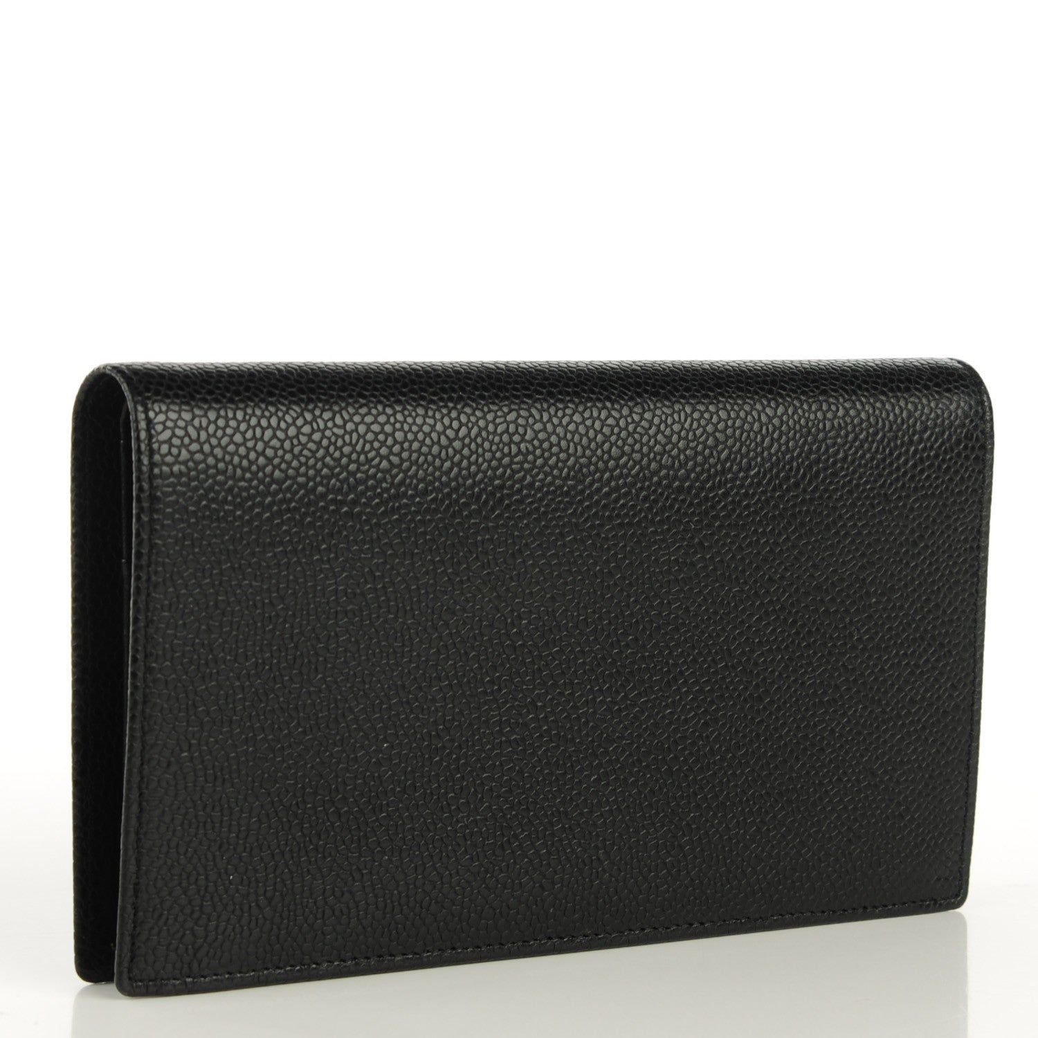 Chanel Caviar Timeless CC Yen Wallet Black 3 of 8