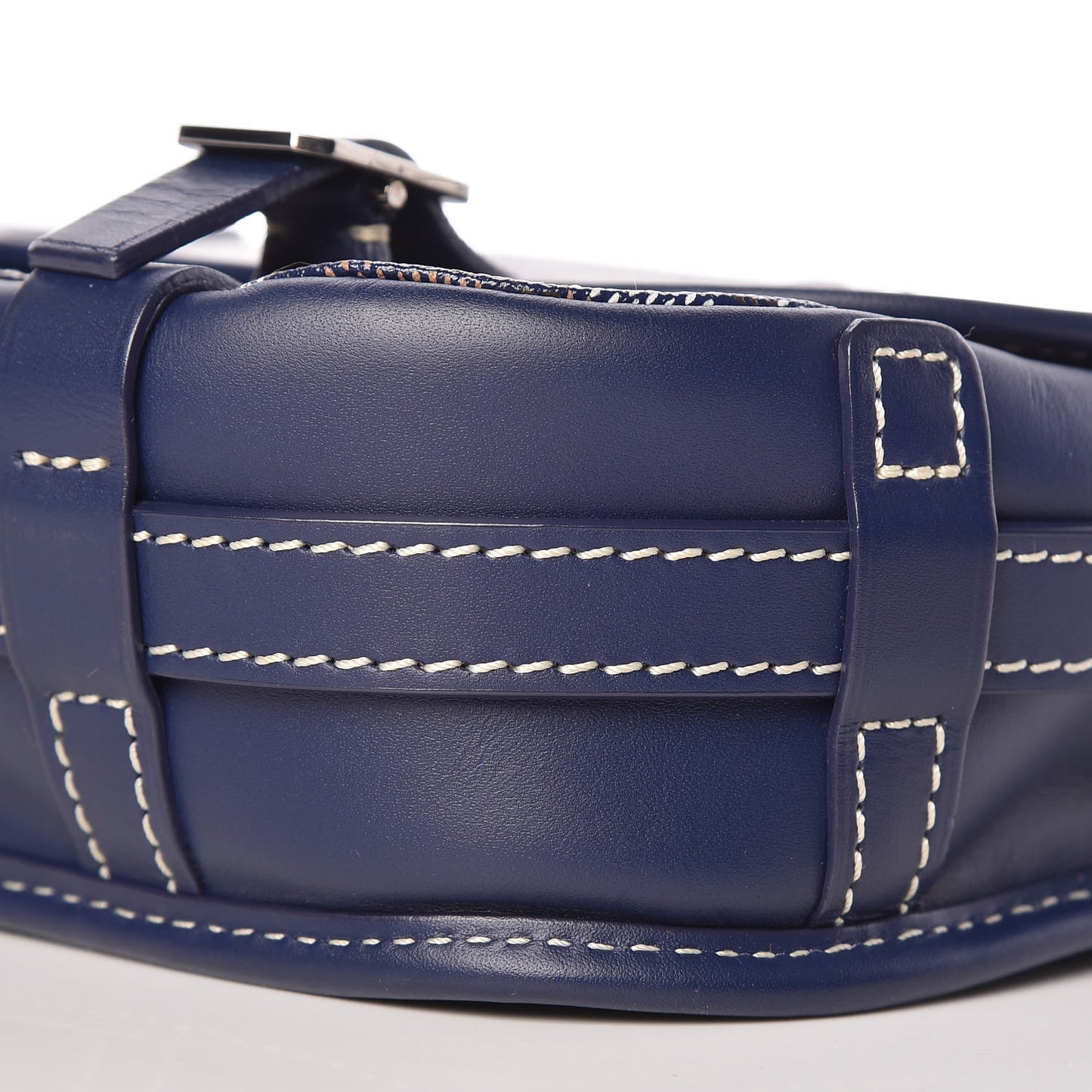 Goyardine Belvedere PM Messenger Bag Blue