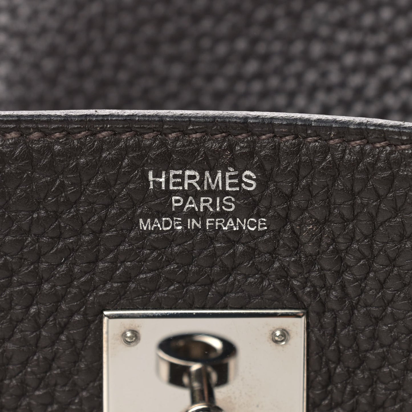 Taurillon Clemence Birkin 30 Chocolate