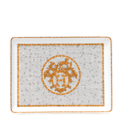 Hermes Porcelain Mosaique au 24 Sushi Plate 1 of 5