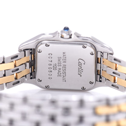 Cartier Stainless Steel 18K Yellow Gold 22mm Panthere Quartz Watch 4 of 4