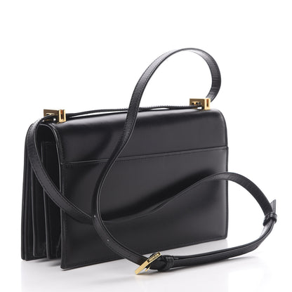 Saint Laurent Smooth Calfskin Medium Domino Shoulder Bag Black 3 of 13