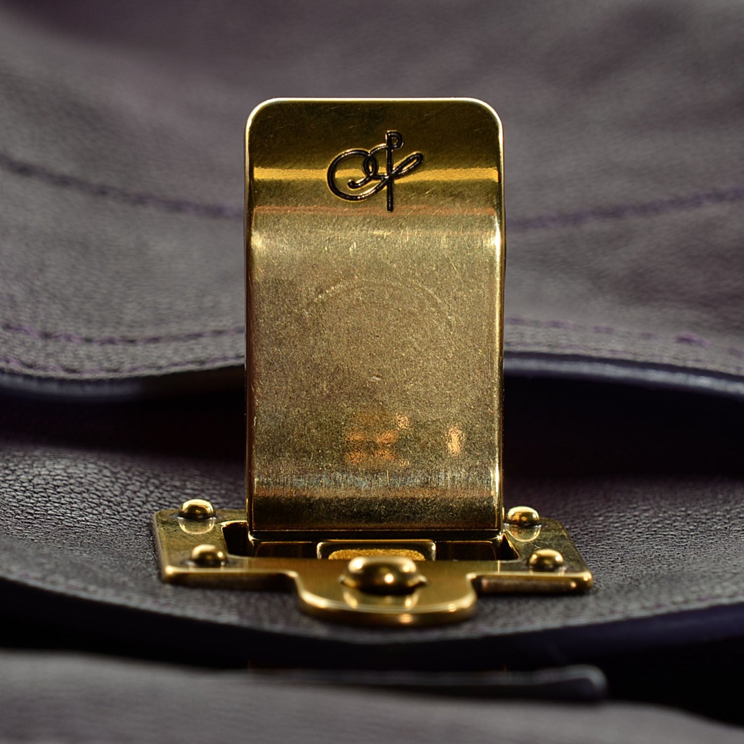 Proenza Schouler Lambskin Medium PS1 Satchel Plum 6 of 13