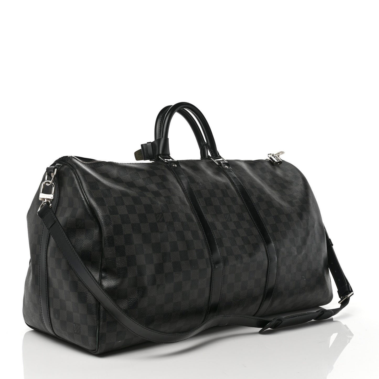 Damier Graphite Keepall Bandouliere 55