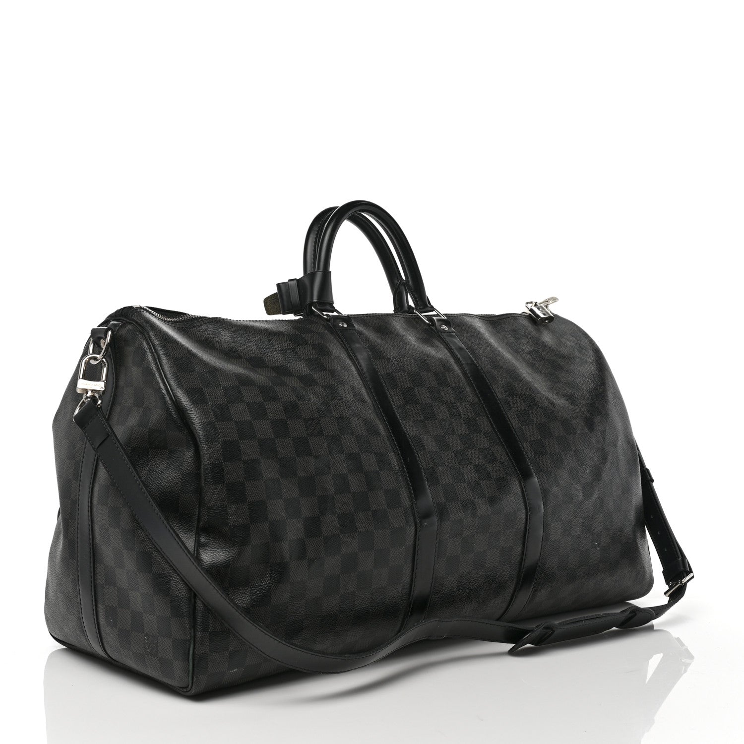 Louis Vuitton Damier Graphite Keepall Bandouliere 55 3 of 11