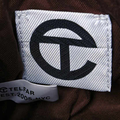 Telfar Vegan Leather Small Shopping Bag Chocolate 6 of 13