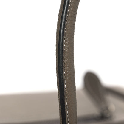 Celine Drummed Calfskin Micro Luggage Souris 10 of 11