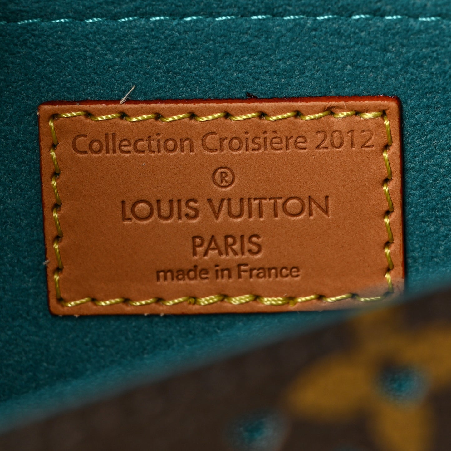 Monogram SC Flore Saumur Teal