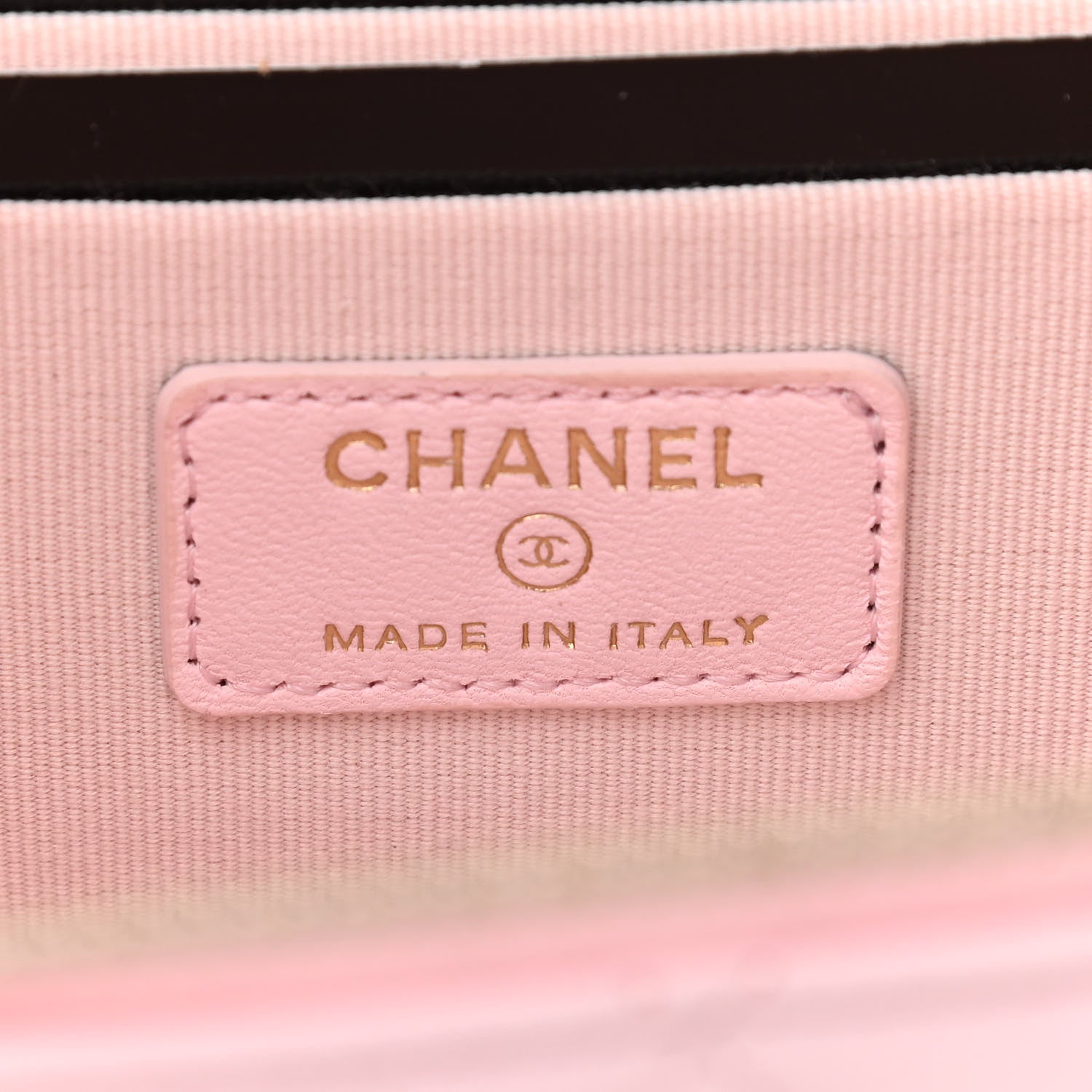Chanel Lambskin Quilted Small Top Handle Vanity Case With Chain Light Pink 6 of 12