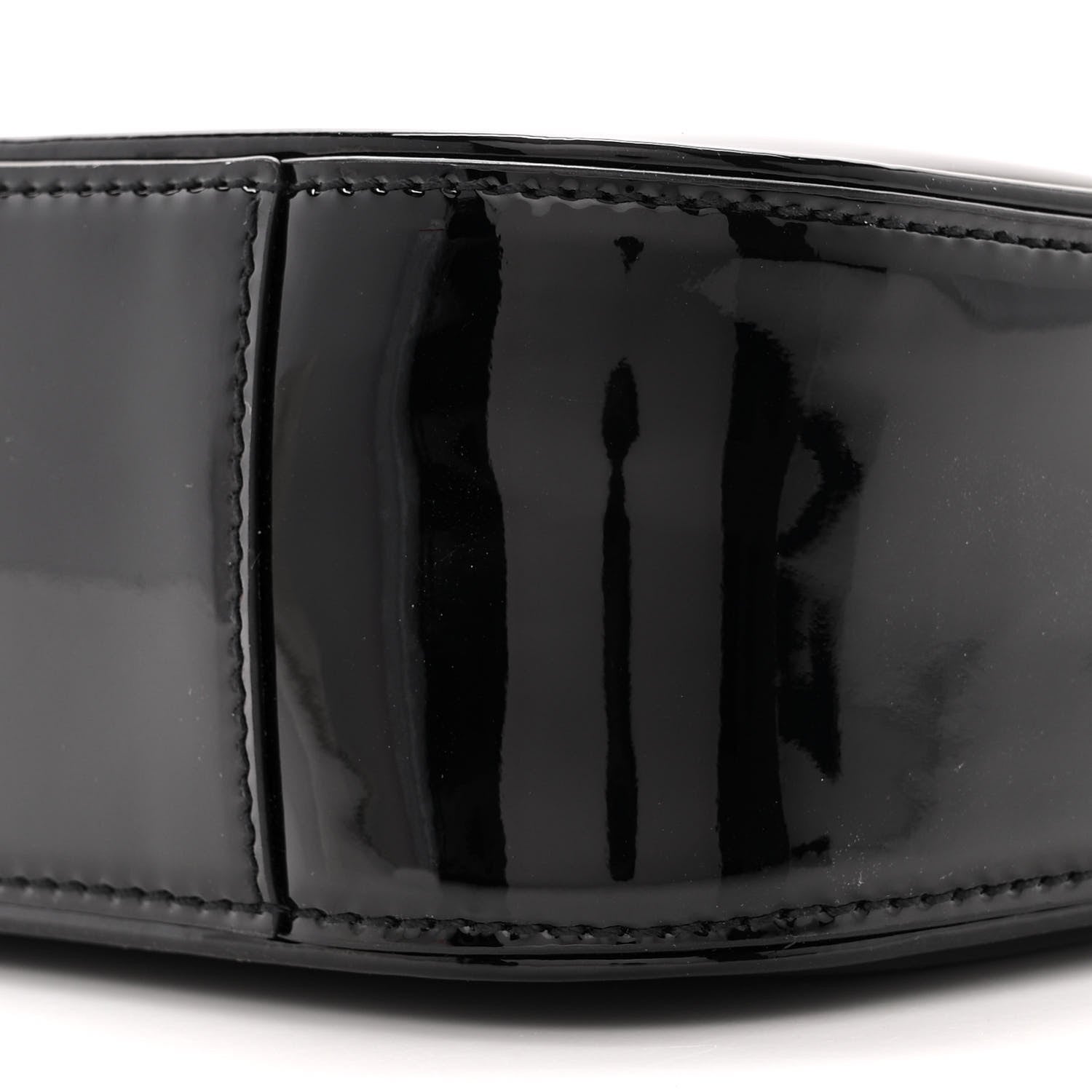 Saint Laurent Patent Le 5 A 7 Hobo Black 10 of 13