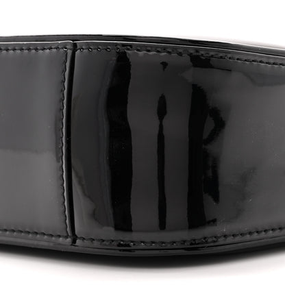 Saint Laurent Patent Le 5 A 7 Hobo Black 10 of 13