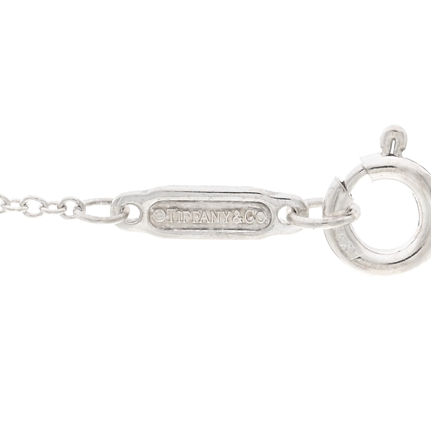 Sterling Silver 1837 Interlocking Circles Pendant Necklace