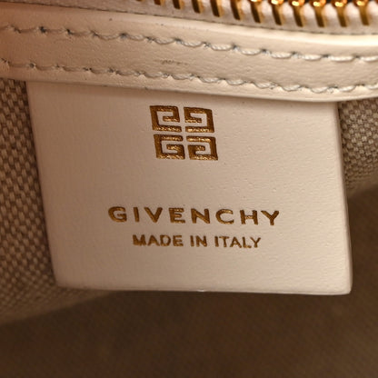 Givenchy Shiny Lord Calfskin Mini Antigona Ivory 6 of 10