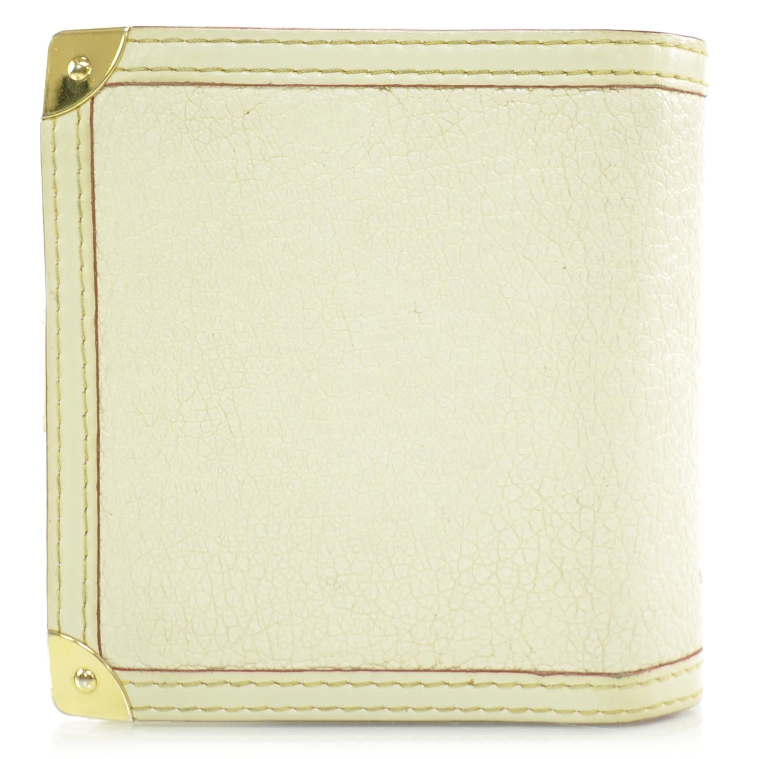 Louis Vuitton Suhali Compact Zipped Wallet White 4 of 8