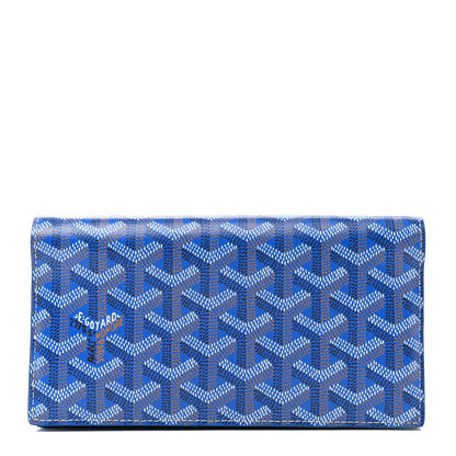 Goyard Goyardine Richelieu Wallet Sky Blue 1 of 7