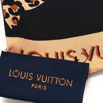 Louis Vuitton Silk Monogram Wild At Heart Bandeau Black 3 of 3