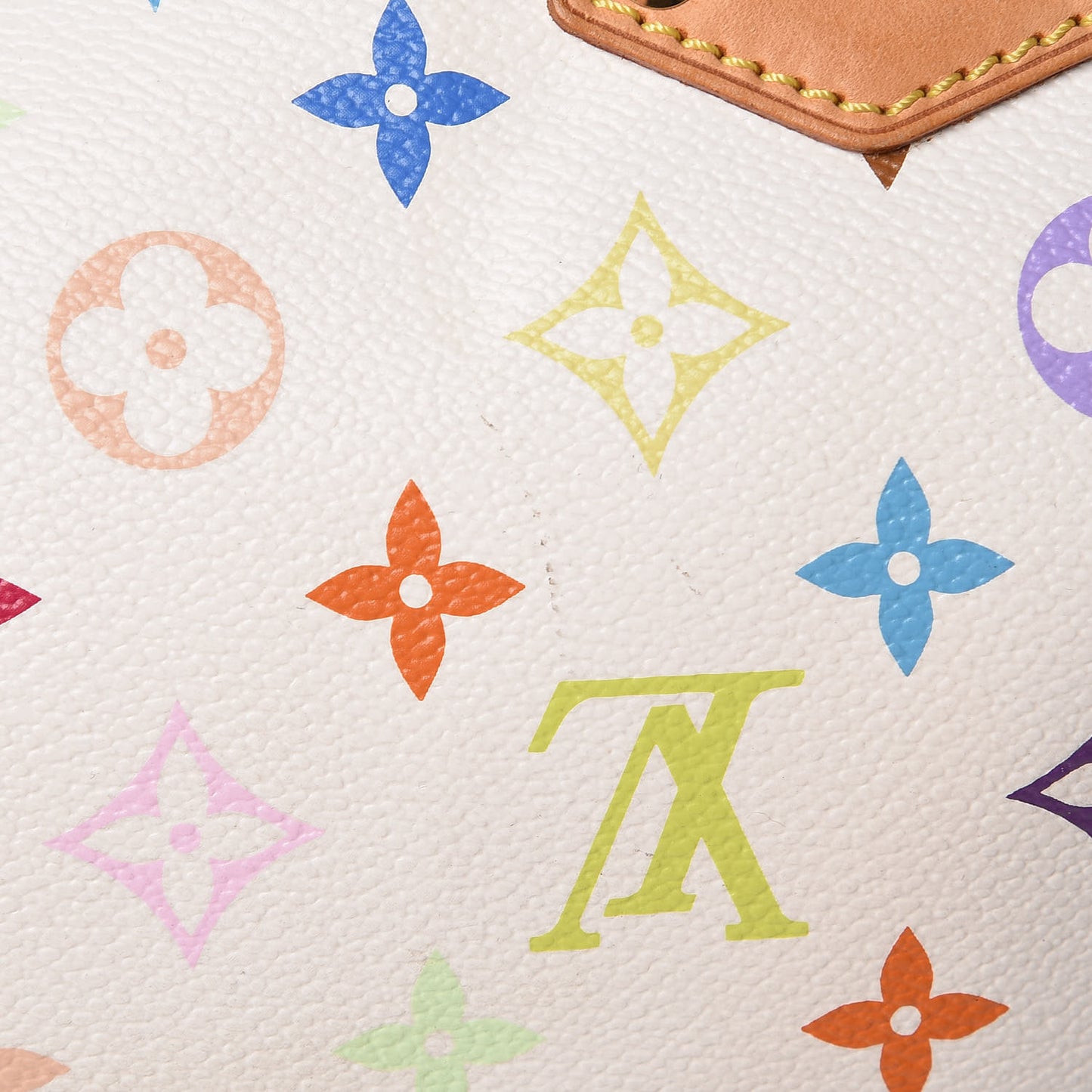 Monogram Multicolor Speedy 30 White