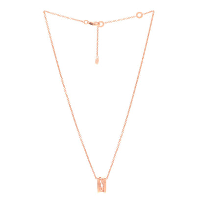 Bulgari 18K Rose Gold B.Zero1 Open Legends Pendant Necklace 3 of 7