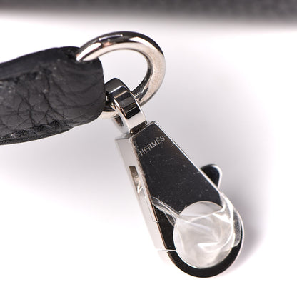 Hermes Togo Verso Kelly Retourne 35 Black Bleu Agate 33 of 40
